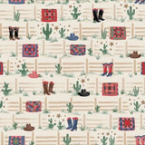 Quiltin' Cowgirls Cream A