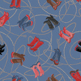 Quiltin' Cowgirls Blue