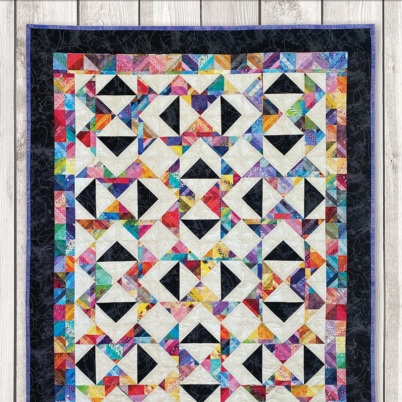3YD India Quilt Pattern Finished Size: 41" x 51" Welcome to the T