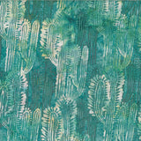 Bali Batik Handpaints Turquoise A