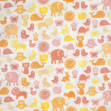 Owls and Pals White Multi A