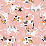 Tails & Whiskers Pink A