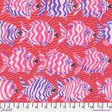 Kaffe Fassett Collective PWBM100.Red Minnows Red