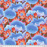 Kaffe Fassett Collective PWGP093.Brown Lake Blossoms Brown