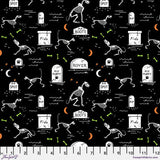 Scaredy Cat Pet Cemetery Black