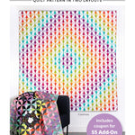 The Dream Star Quilt pattern is a striking foundation paper piece