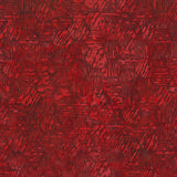 Bali Batik Handpaints Red Velvet E
