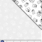 White tonal gift boxes on a white background, perfect for a subtl