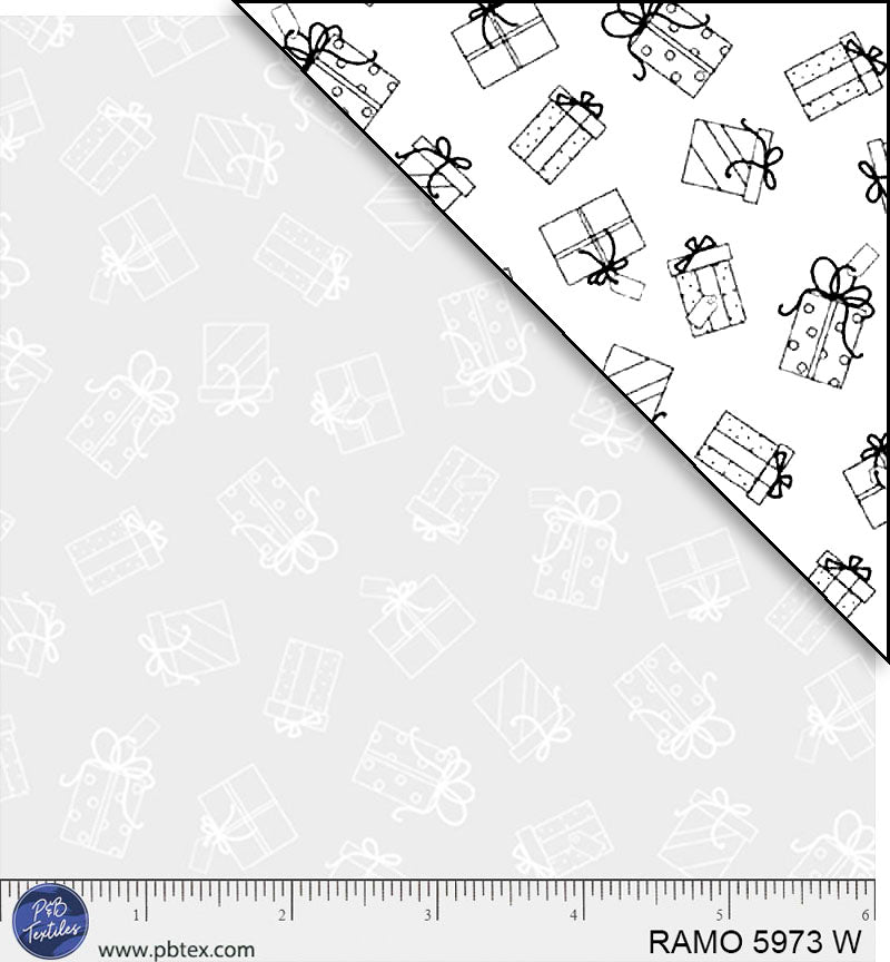 White tonal gift boxes on a white background, perfect for a subtl