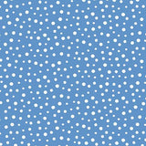 Irregular Dot Medium Blue