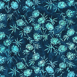 Watercolor Blossom Batiks Peacock B