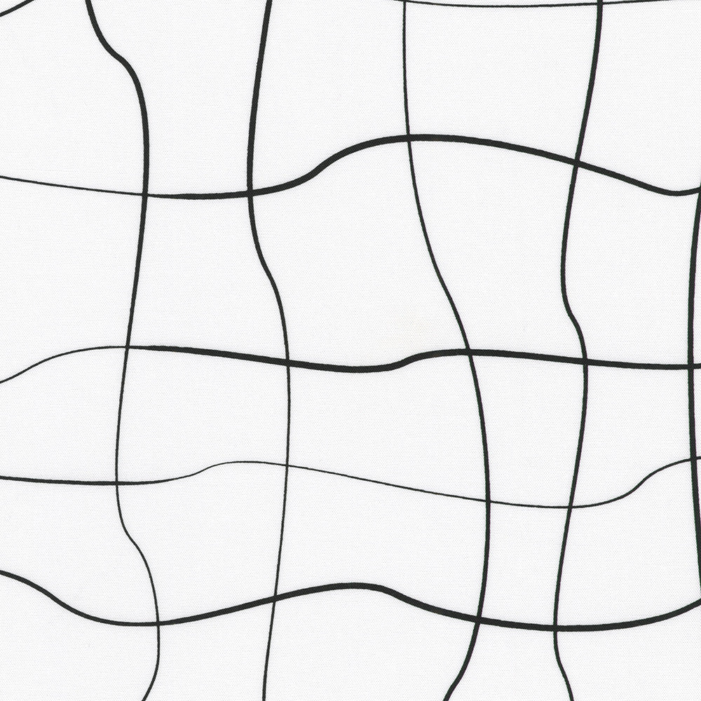Inkwell by Robert Kaufman Fabrics is a brilliant black and white 