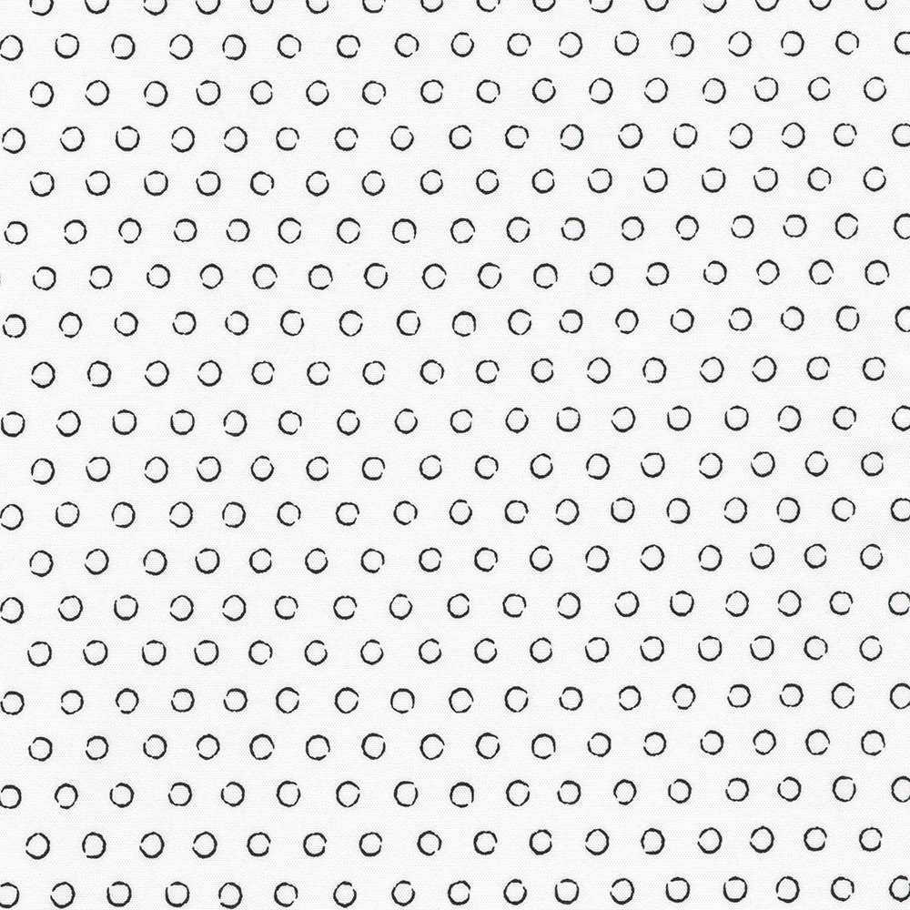 Inkwell by Robert Kaufman Fabrics is a brilliant black and white 