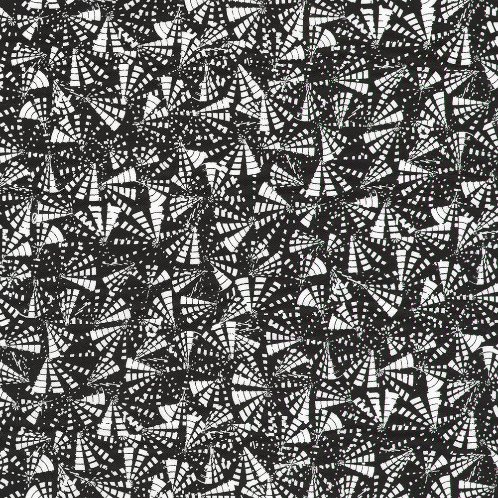 Inkwell by Robert Kaufman Fabrics is a brilliant black and white 