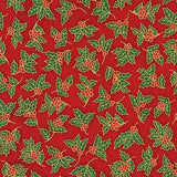Holiday Charms Red - (4) Skinny Bolt