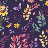 Botanical Magic 3022-32067-656 Purple Multi