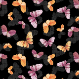 Botanical Magic 3022-32069-935 Black Multi