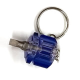 Micro Flathead Screwdriver With Keychain