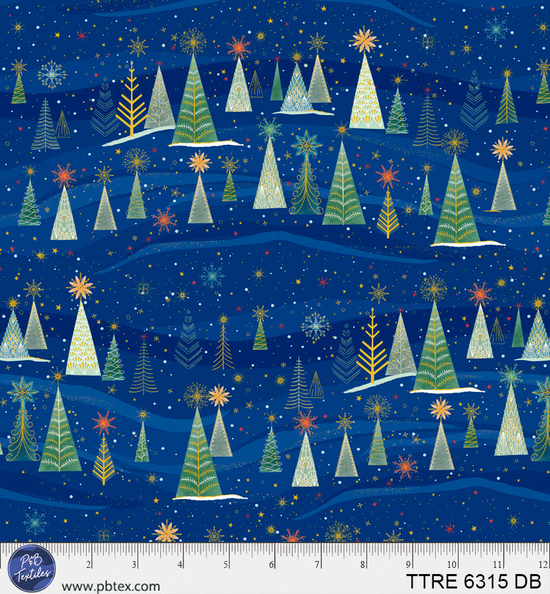 Turnowsky Treasures by P&B Textiles is a fresh look on a holiday 