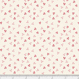 Victoria VICT05672ERXXXXXX Cream and Red Ditzy Hearts