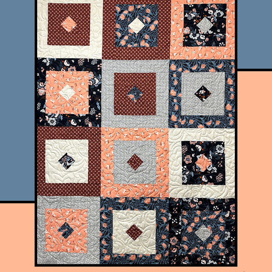 Quilt 45in x 54in Using Fat Quarters