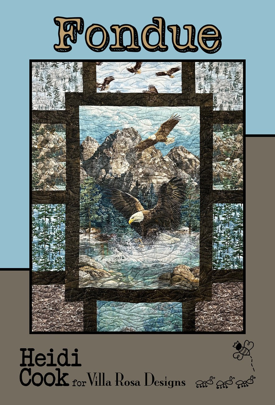 Heidi Cook brings us a pattern for a 28” panel that you will use 