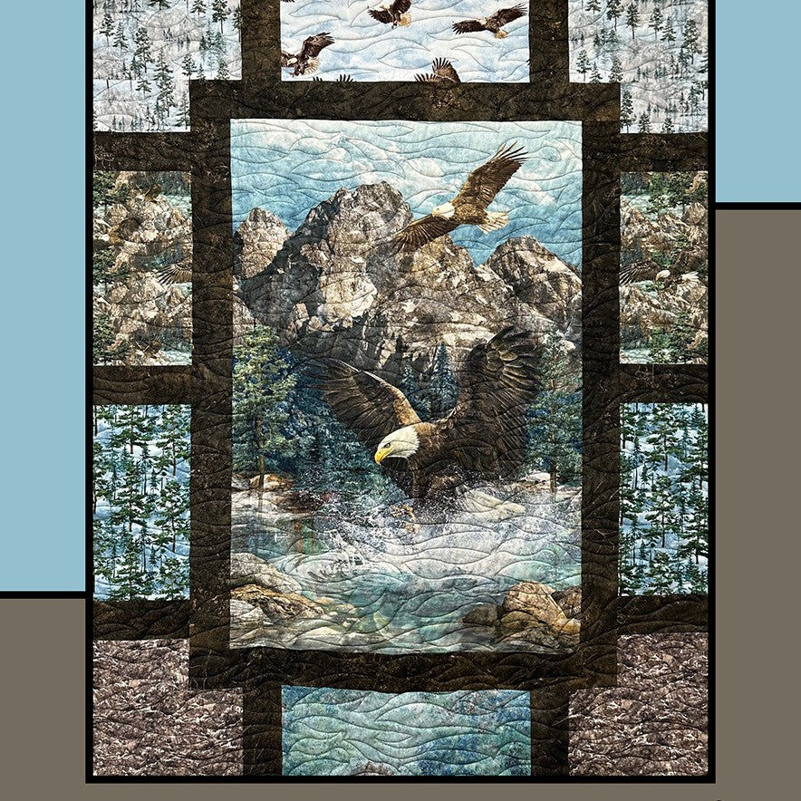 Heidi Cook brings us a pattern for a 28” panel that you will use 