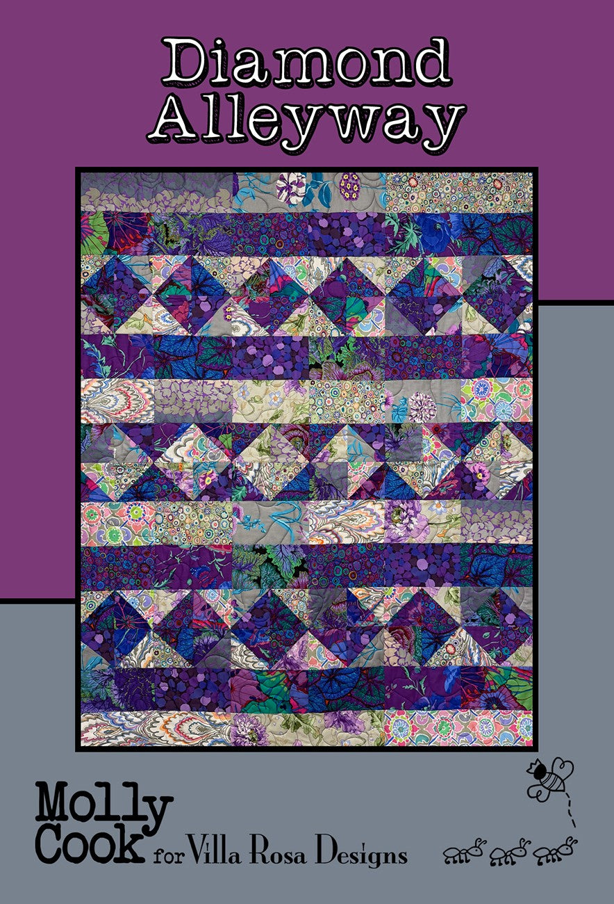 Molly Cook brings us a great modern look with 12 fat quarters - 6