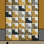 Melissa Milligan has lots of cats - and so does her quilt. It is 