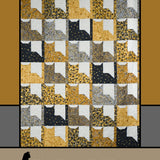 Melissa Milligan has lots of cats - and so does her quilt. It is 