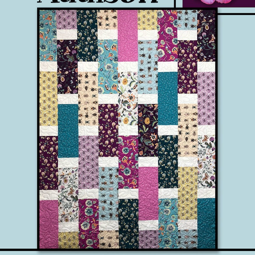 QUILT 54" X 73" USING FAT QUARTERS