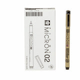 Pigma Micron Pen Black .30mm Size 02