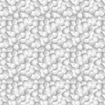 White and gray print showing golf balls.