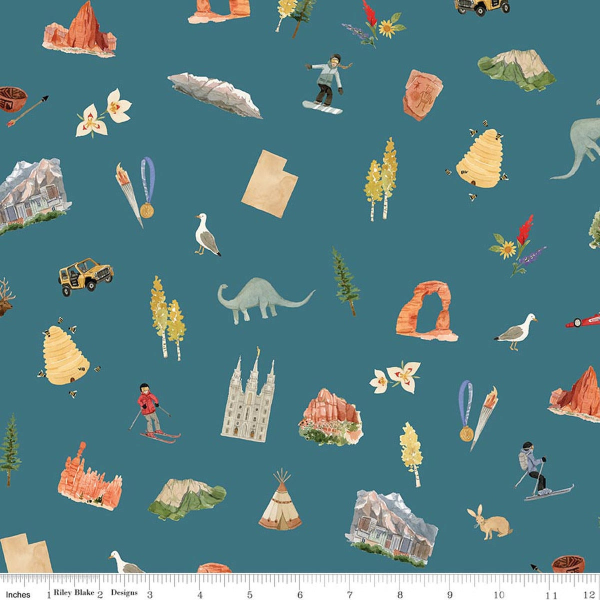 Utah by Kelsey Carlson for Riley Blake Designs is great for quilt