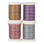 four spools of colours cotton thread