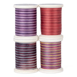 four spools of colours cotton thread