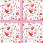 10" Squares
42 pieces 
Fall head over feathers for Smitten Chic