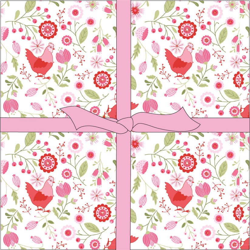 10" Squares
42 pieces 
Fall head over feathers for Smitten Chic