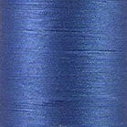 Solid Blue Basil cotton quilting thread, 30 wt. 3-ply