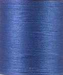 Solid Blue Basil cotton quilting thread, 30 wt. 3-ply