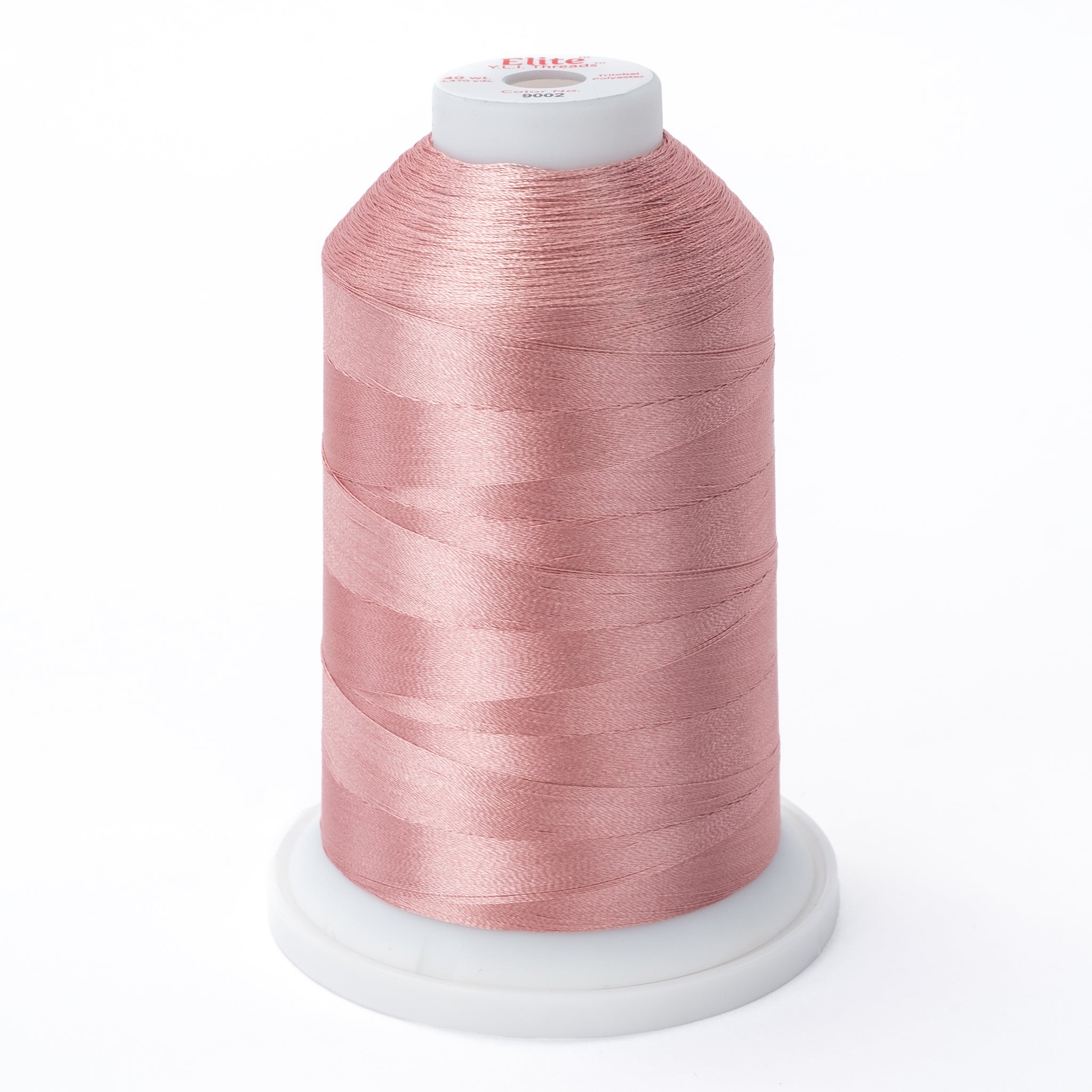 elite 40 wt. trilobal polyester embroidery and quilting thread #9002 cone