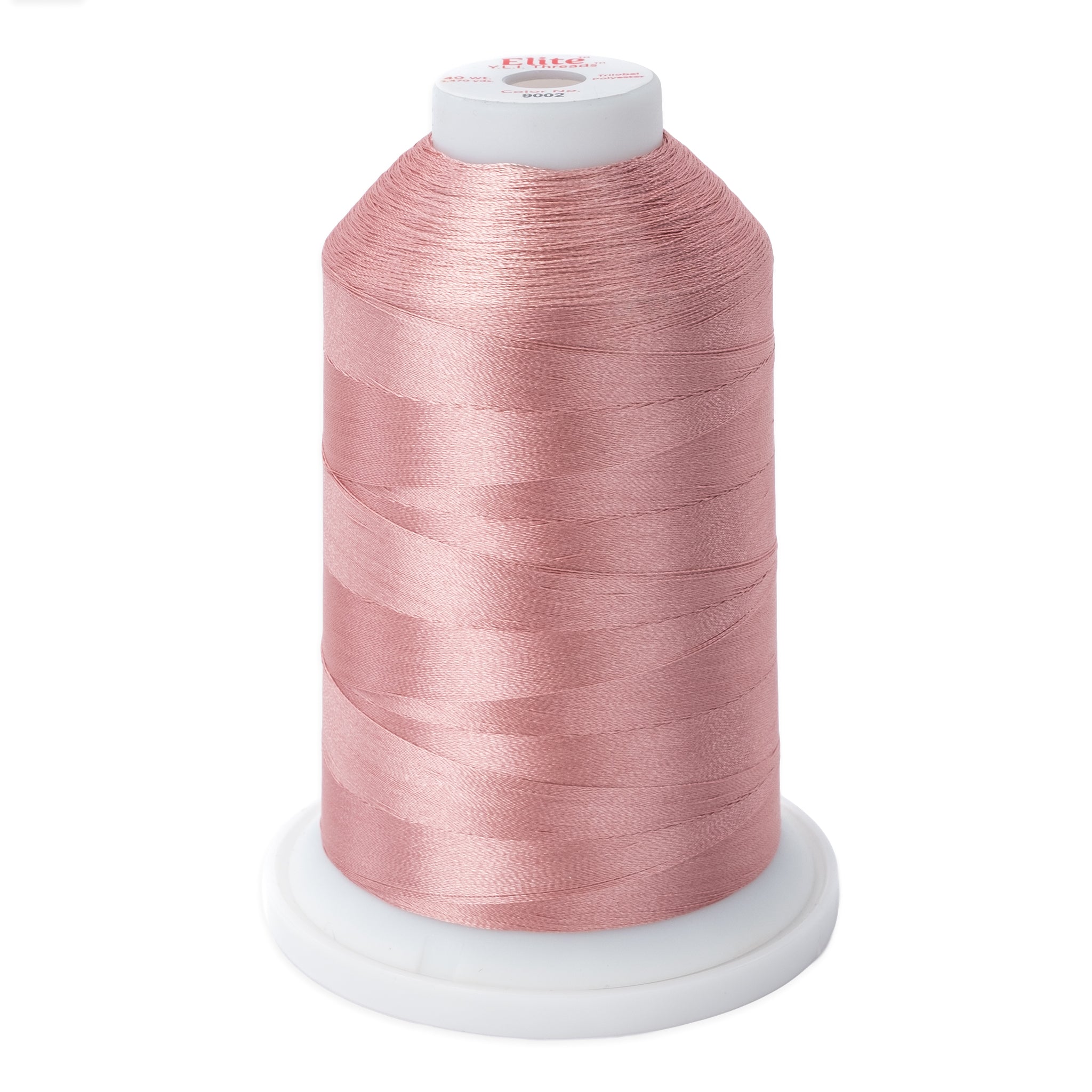 elite 40 wt. trilobal polyester embroidery and quilting thread #9002 cone