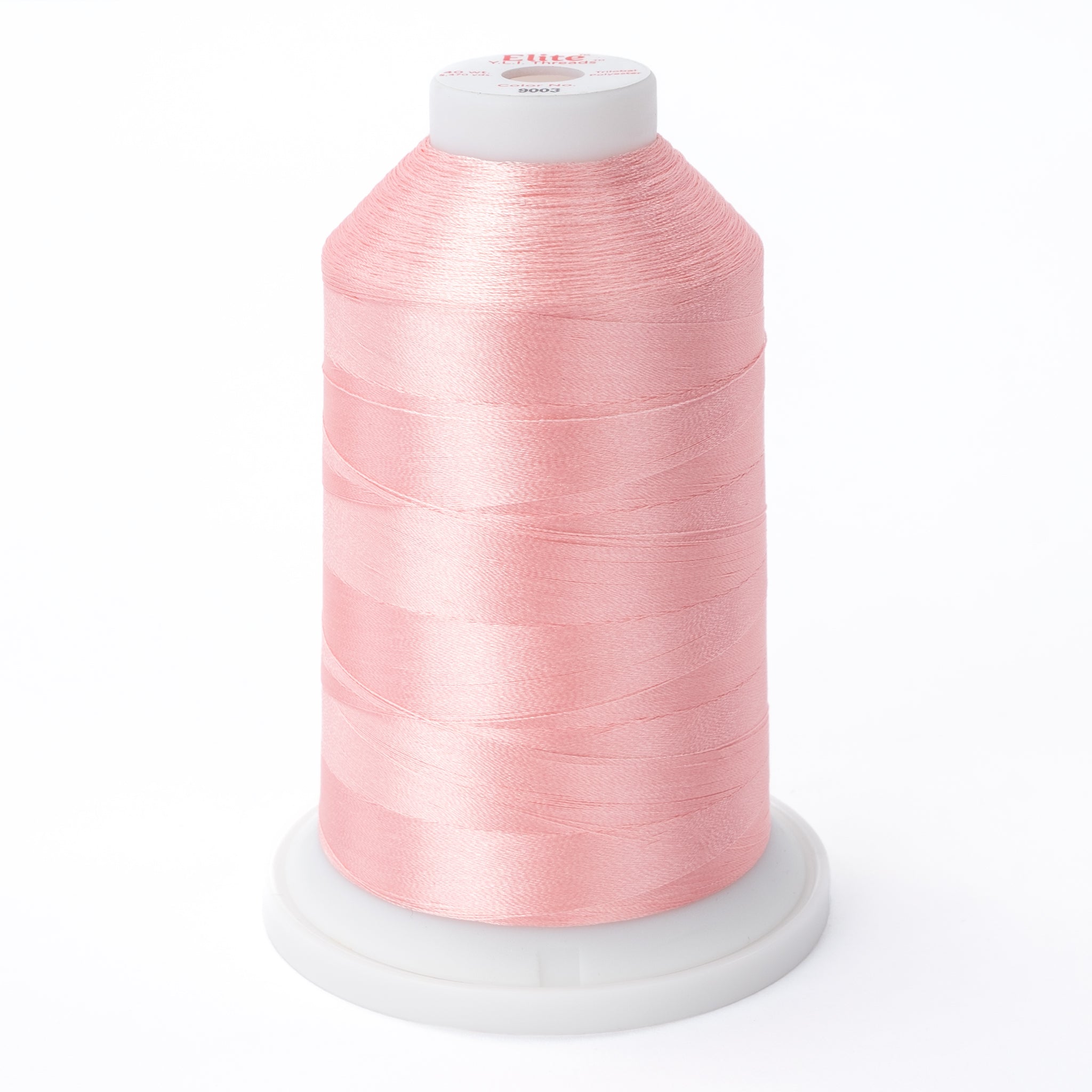 elite 40 wt. trilobal polyester embroidery and quilting thread #9003 cone