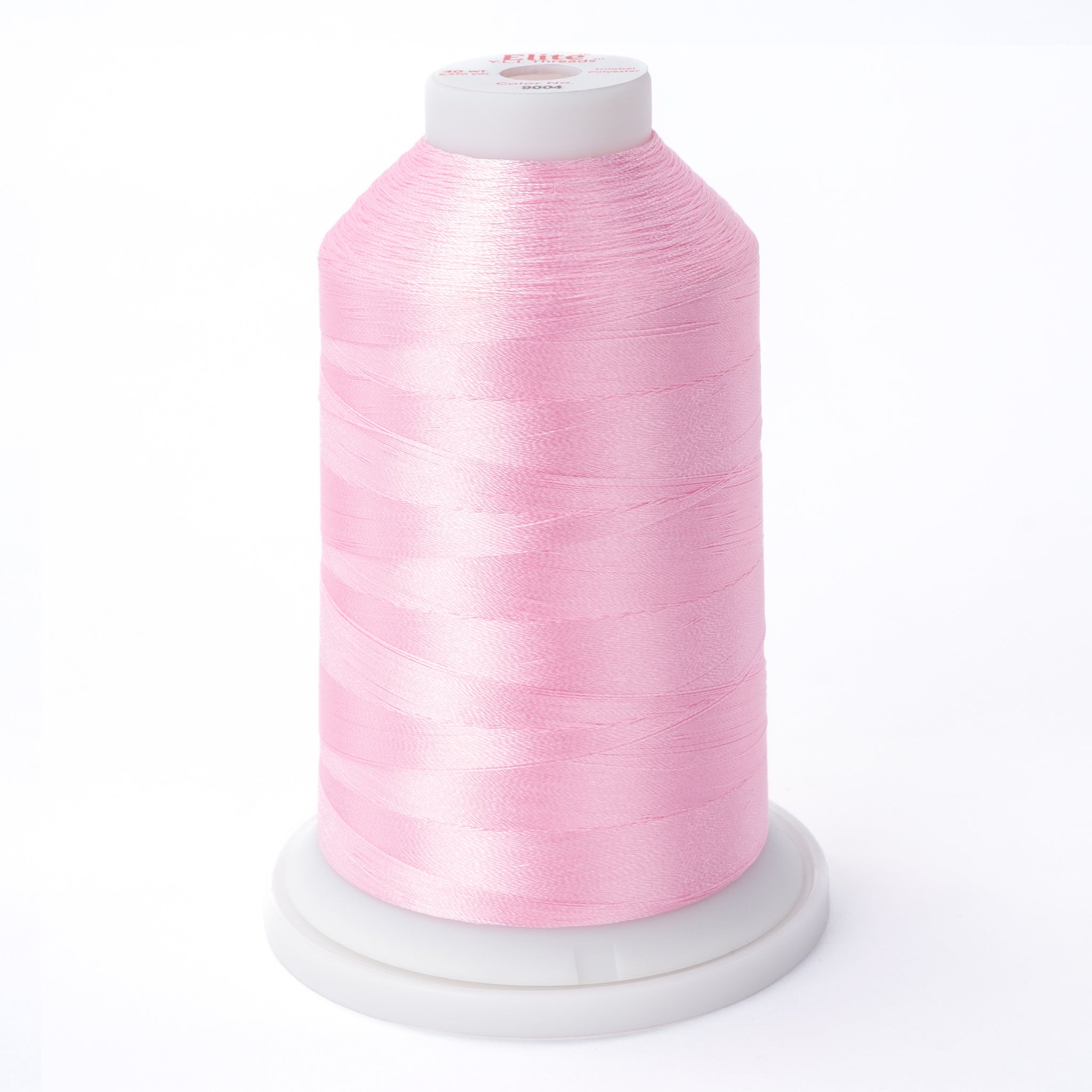elite 40 wt. trilobal polyester embroidery and quilting thread #9004 cone