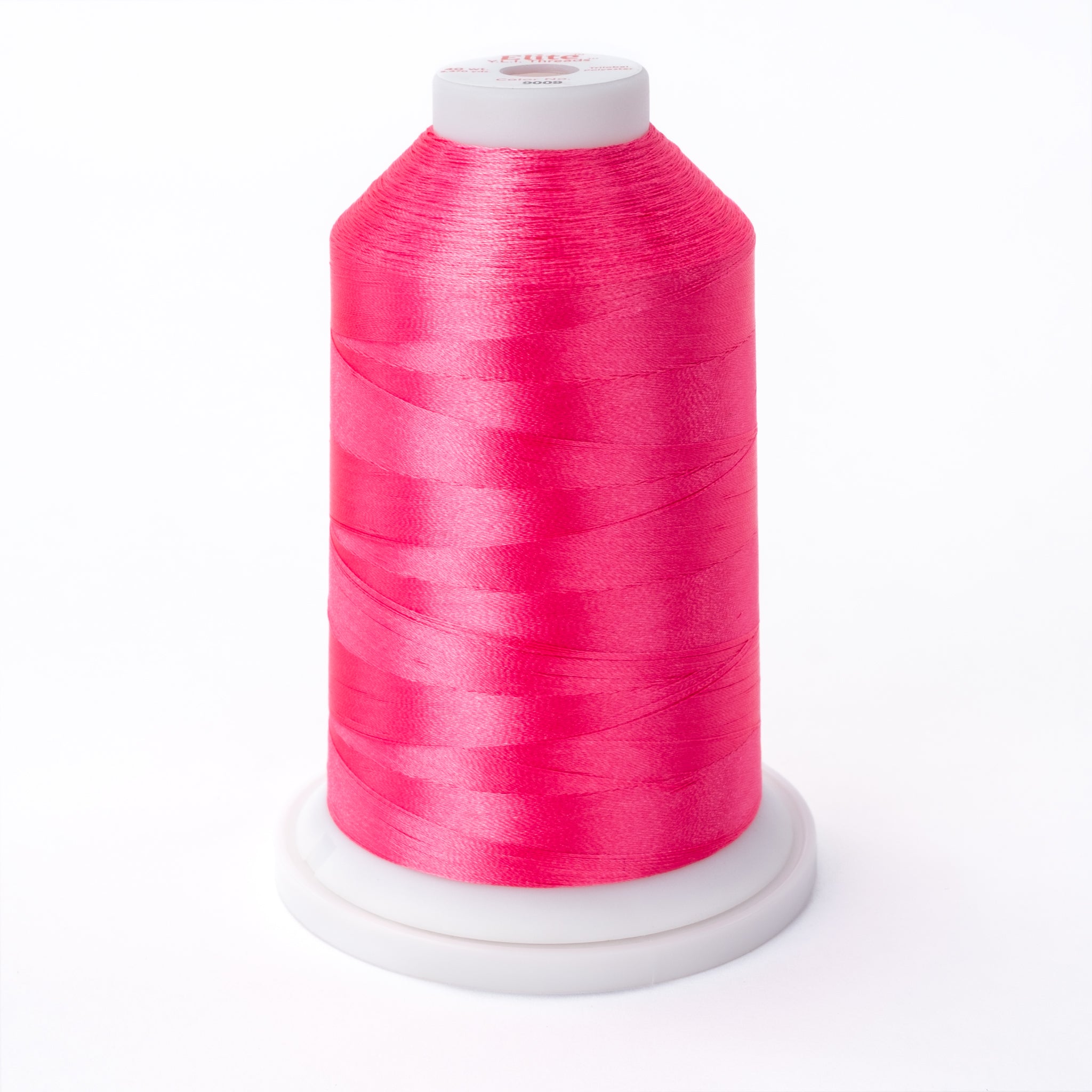 elite 40 wt. trilobal polyester embroidery and quilting thread #9009 cone