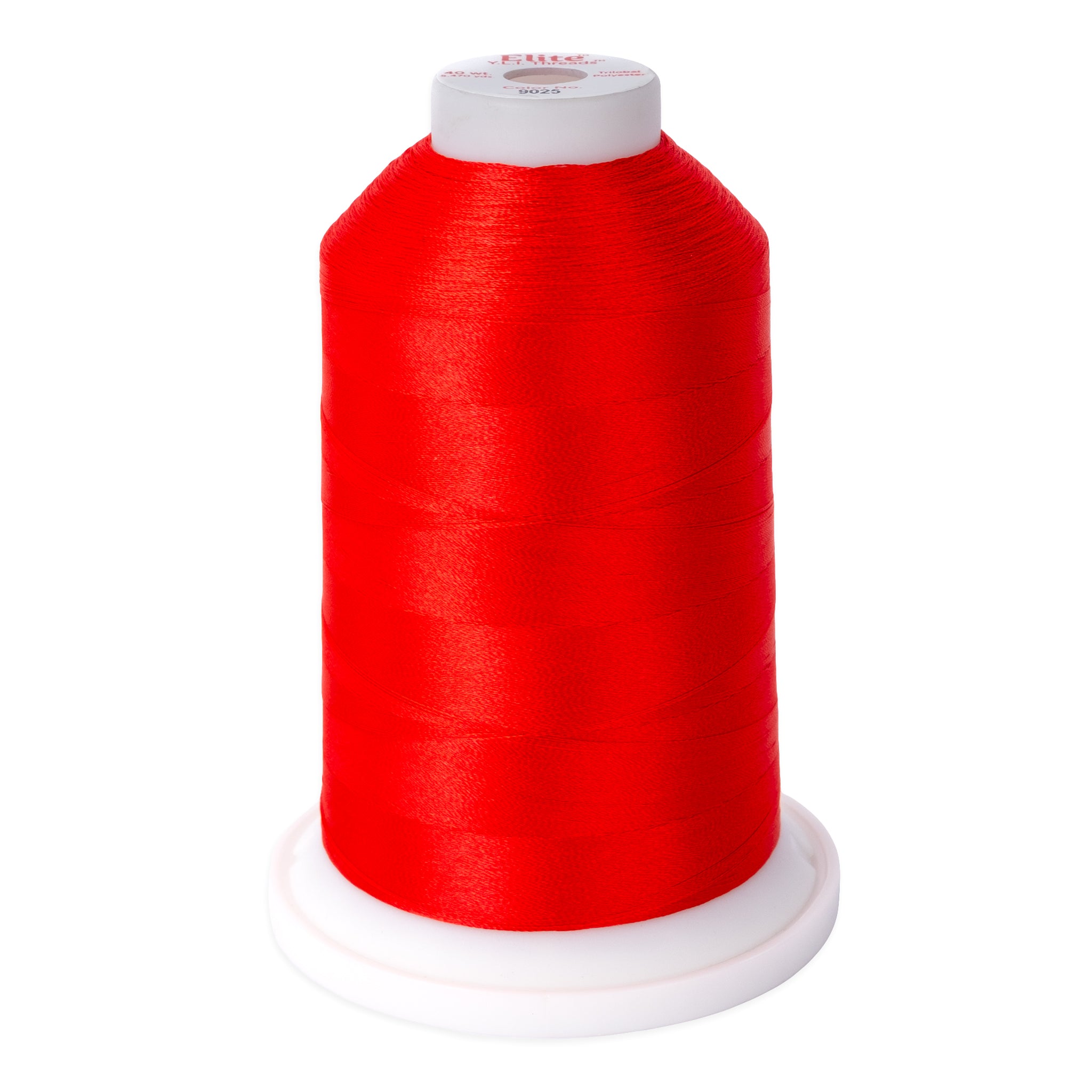 elite 40 wt. trilobal polyester embroidery and quilting thread #9025 cone