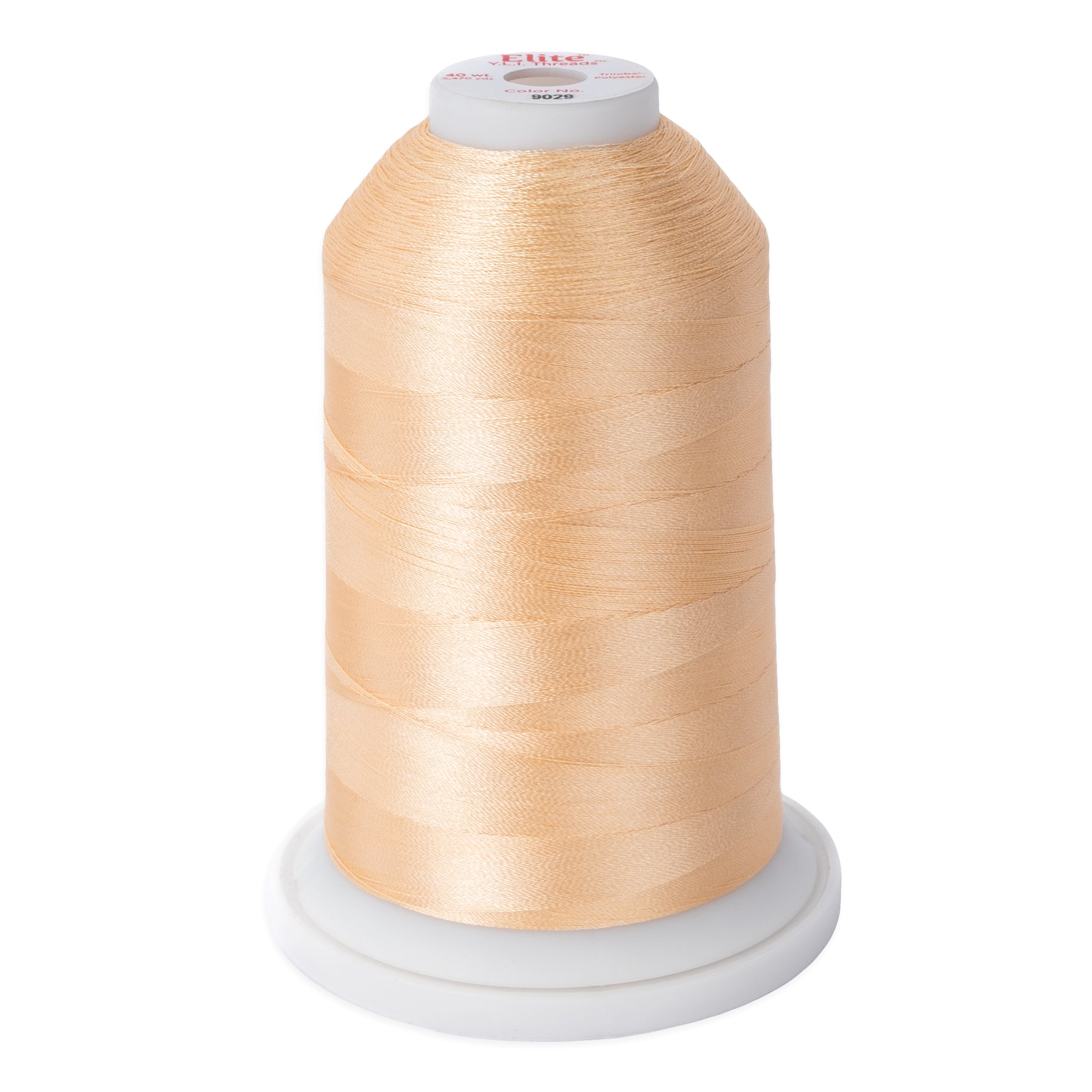 elite 40 wt. trilobal polyester embroidery and quilting thread #9029 cone