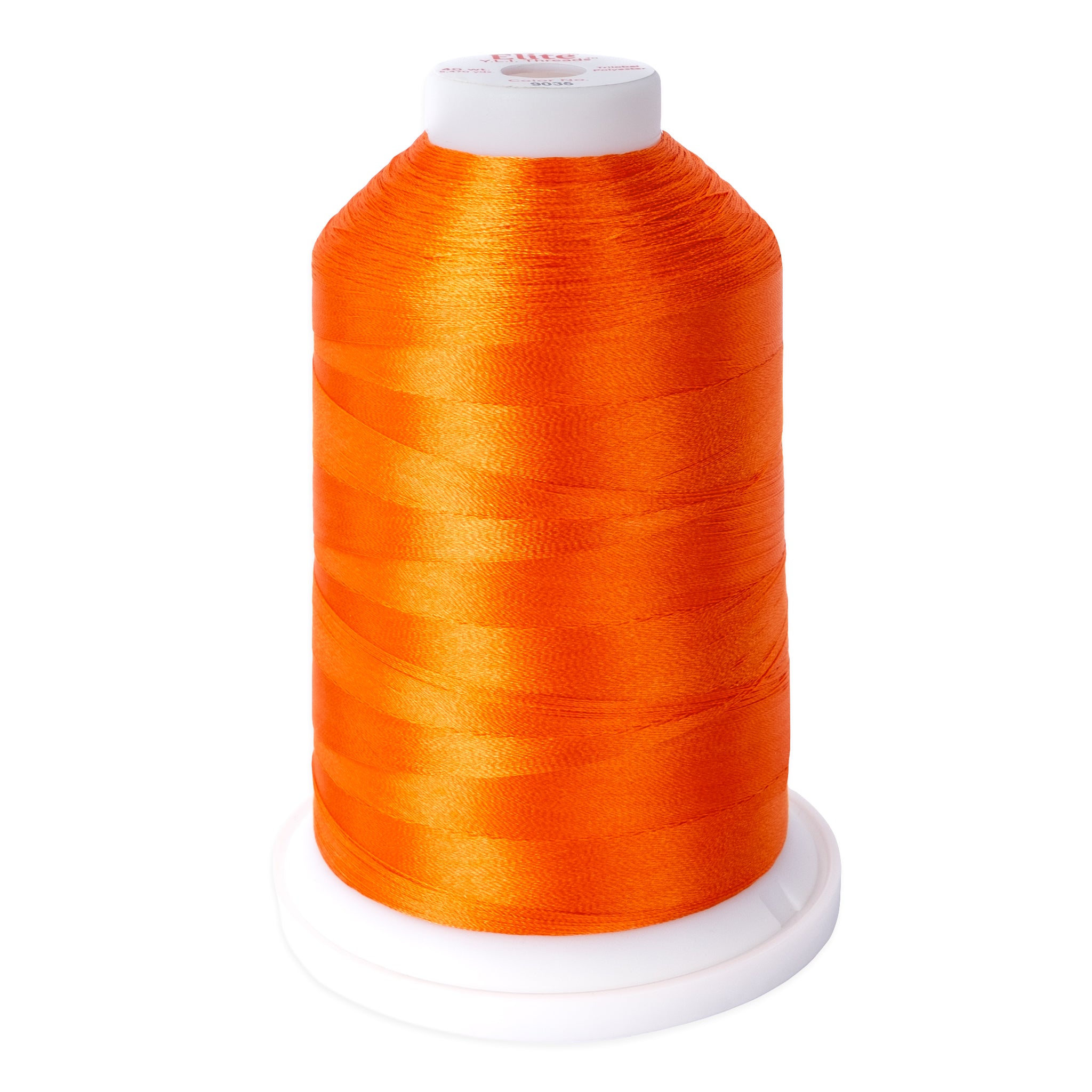 elite 40 wt. trilobal polyester embroidery and quilting thread #9035 cone