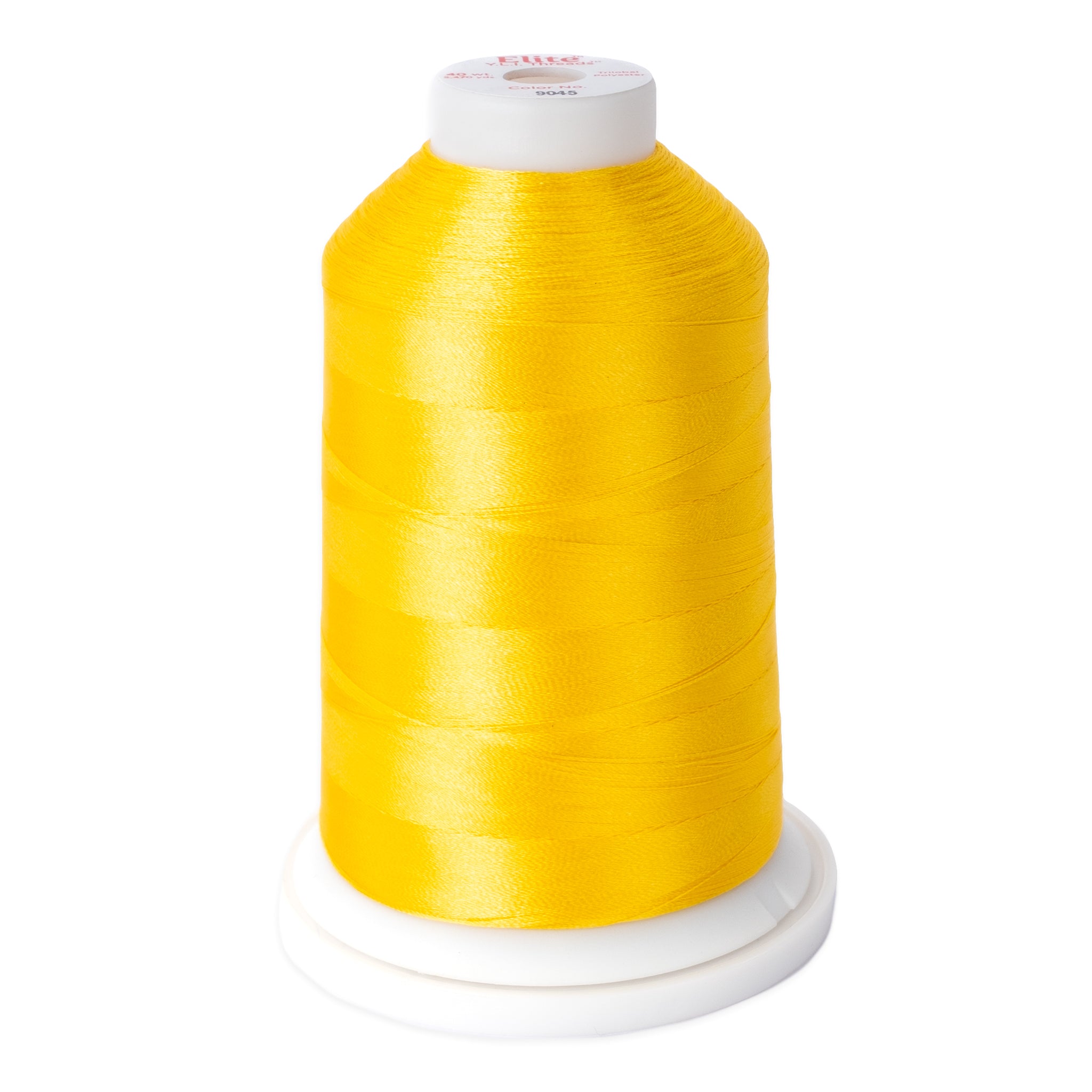 elite 40 wt. trilobal polyester embroidery and quilting thread #9045 cone