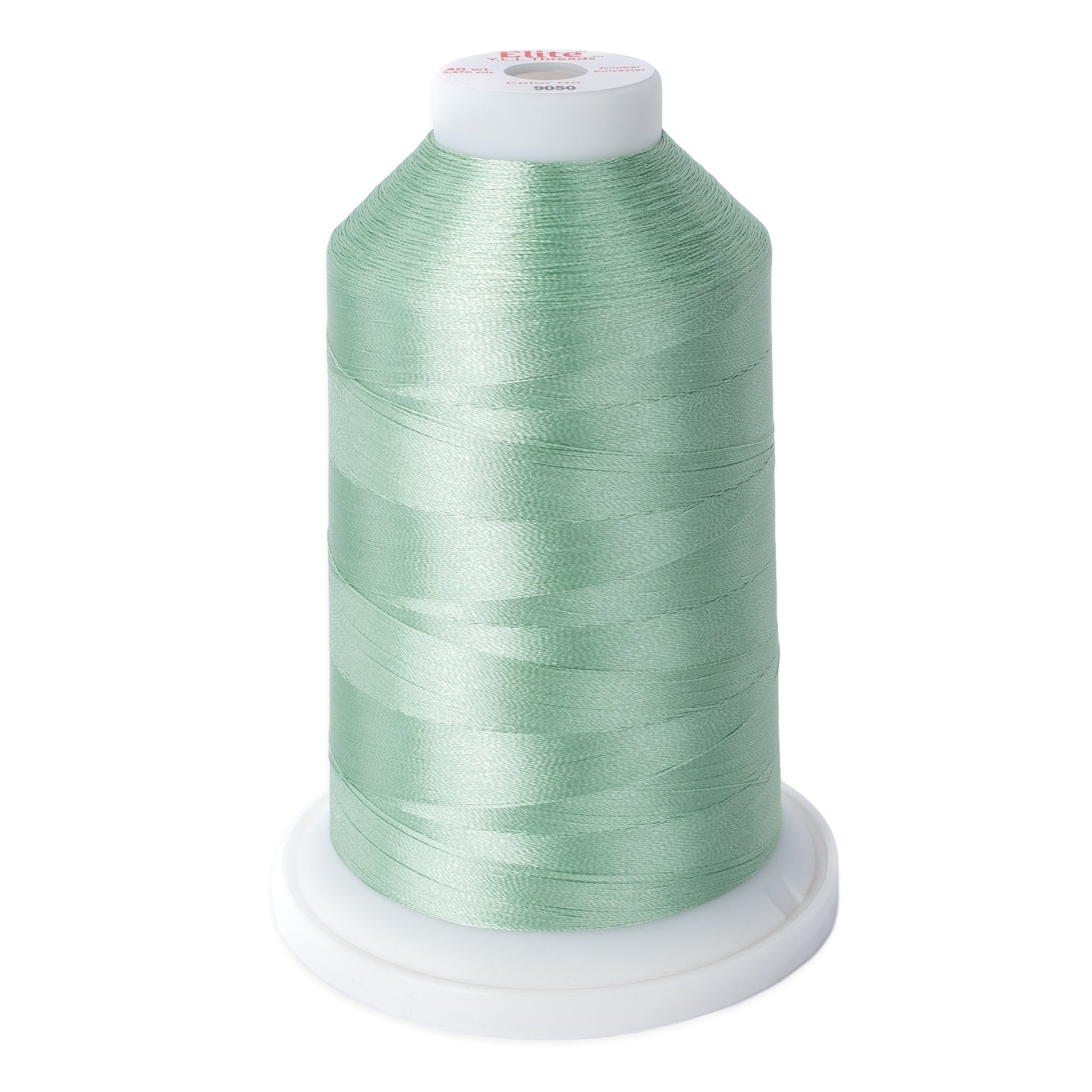 elite 40 wt. trilobal polyester embroidery and quilting thread #9050 cone